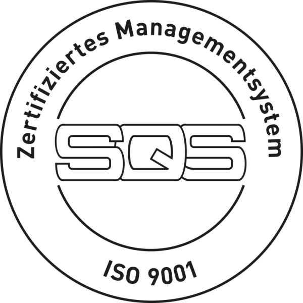 Zertifiziertes Management ISO 9001 SQS